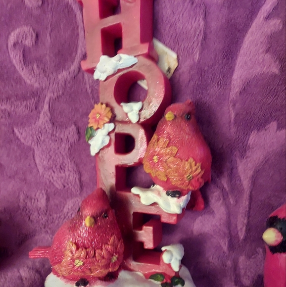Cardinal Christmas Decorations (5 pc) - Picture 4 of 7